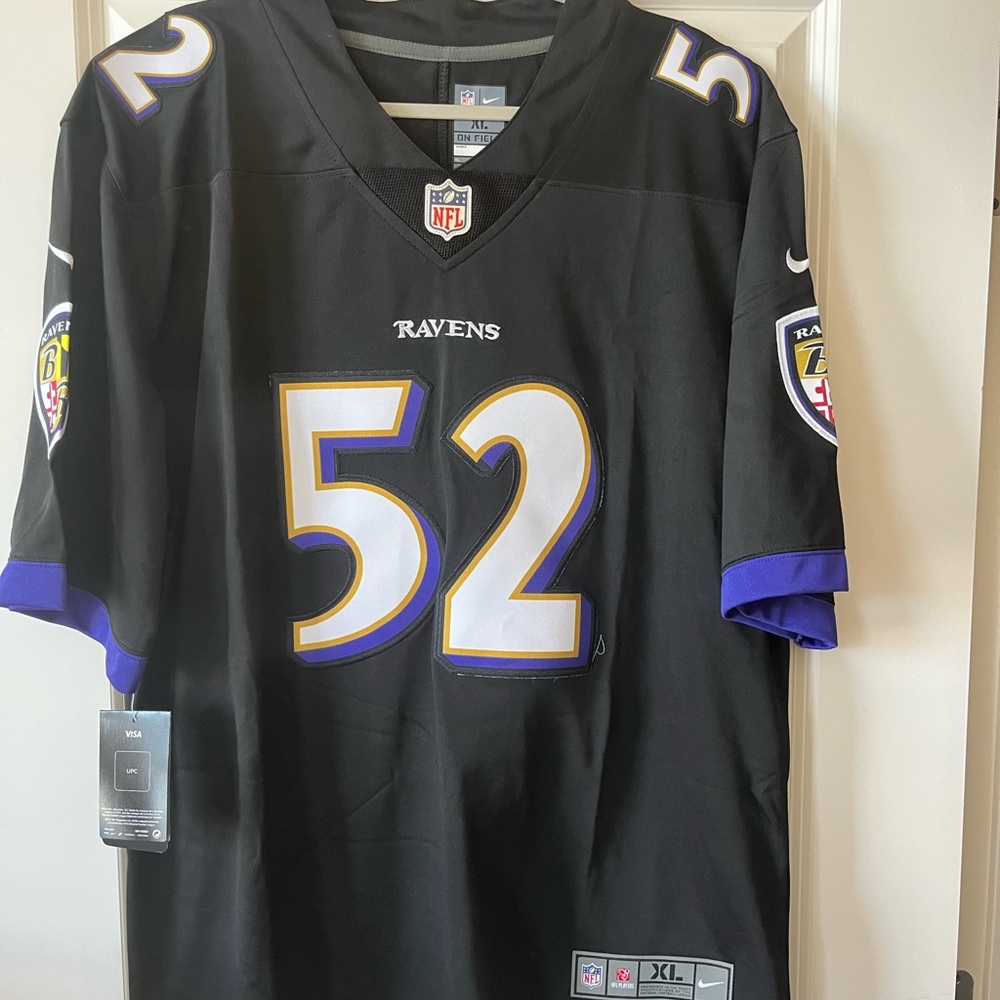 Baltimore Ravens Ray Lewis #52 Nike On-Field Jersey Men’s Size XL